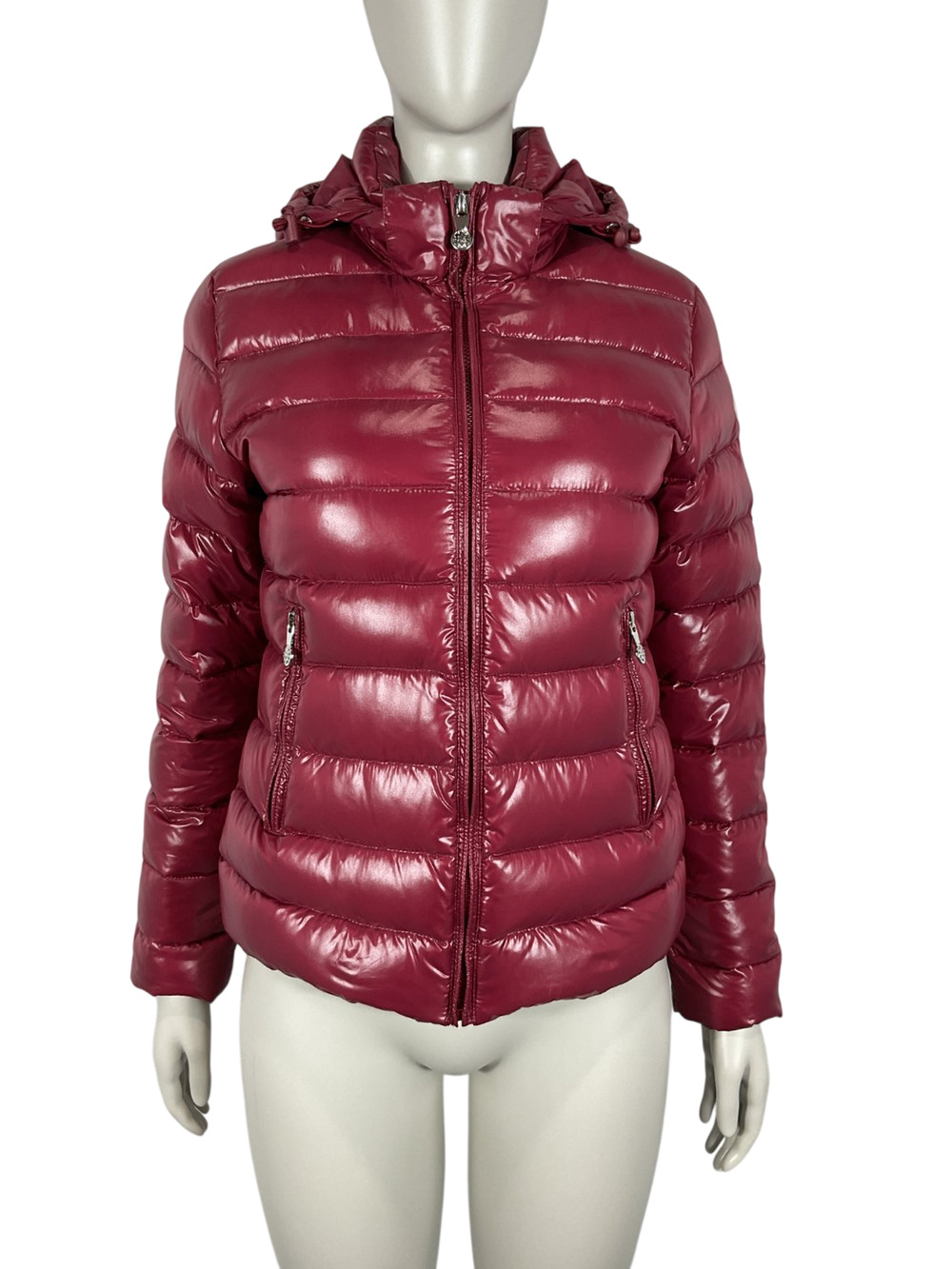 Pyrenex Hooded Red Heritage Puffer Jacket Size EU 36 / US 4